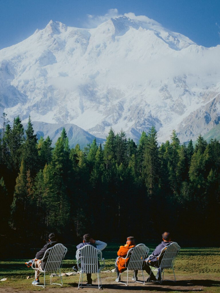 Face à face avec le Nanga Parbat